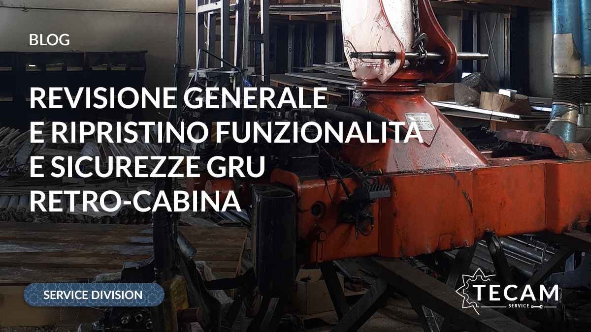 Ripristino completo di gru retrocabina e telaio scarrabile: un intervento strutturale dopo il sinistro 